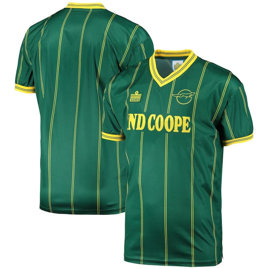 Leicester City 1984 Away Admiral Retro Jersey - Men, Green