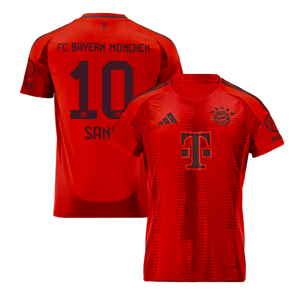 Leroy Sané 10 Bayern Munich 2024/25 Home YOUTH Jersey - Red