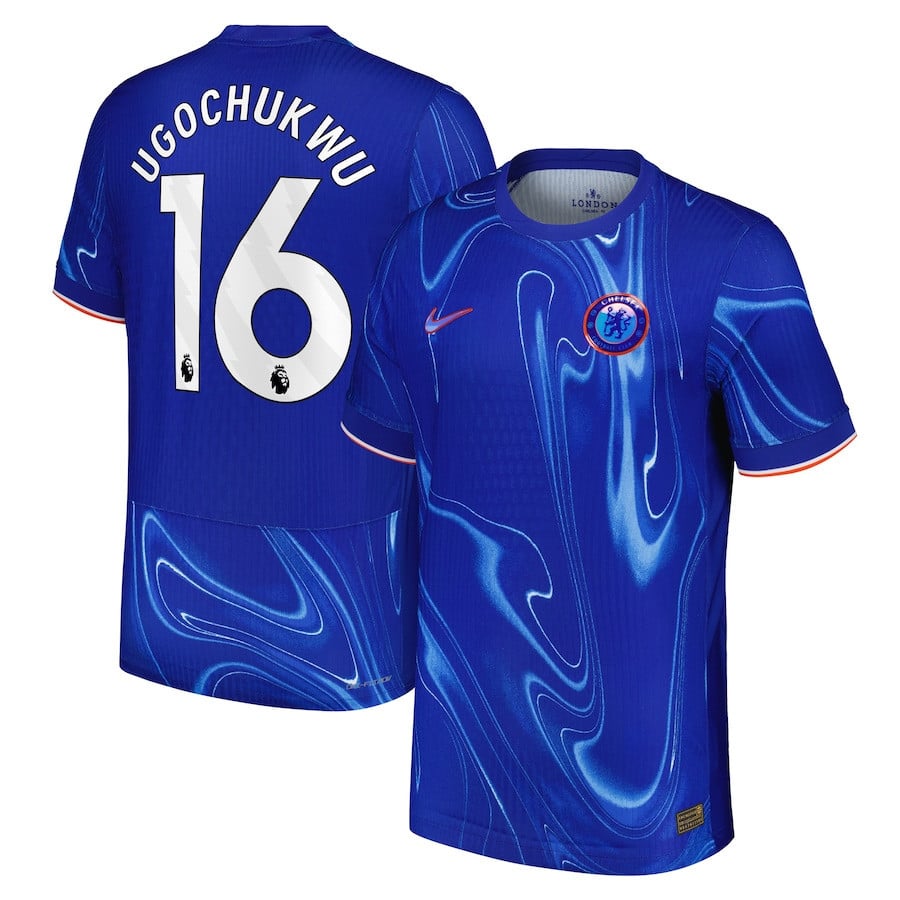 Lesley Ugochukwu 16 Chelsea 2024/25 Home Men Jersey - Blue