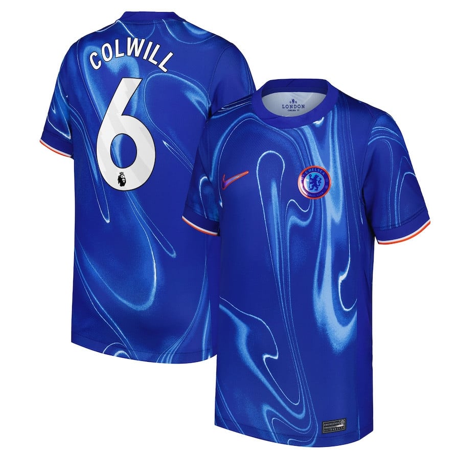 Levi Colwill 6 Chelsea 2024/25 Home YOUTH Jersey - Blue