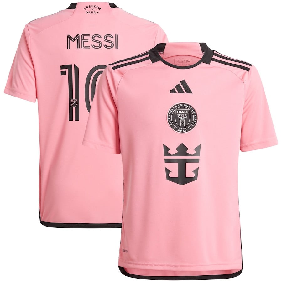 Lionel Messi 10 Inter Miami CF 2024 2getherness YOUTH Jersey - Pink