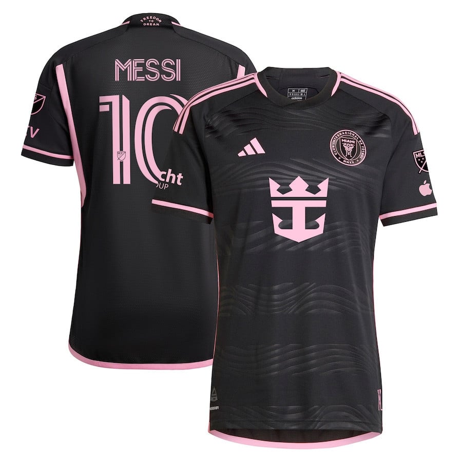 Lionel Messi 10 Inter Miami CF 2024 La Noche Black Jersey - Men