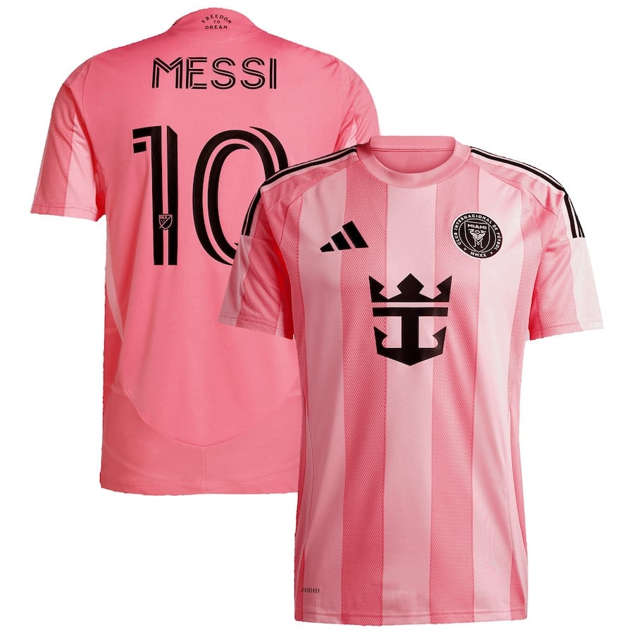 Lionel Messi 10 Inter Miami CF 2025 Euforia Men Jersey - Light Pink