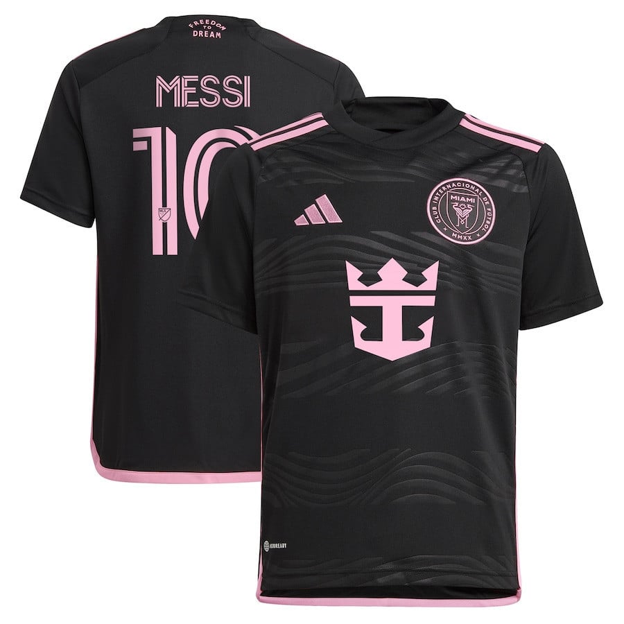 Lionel Messi 10 Inter Miami FC 2024 La Noche YOUTH Jersey - Black