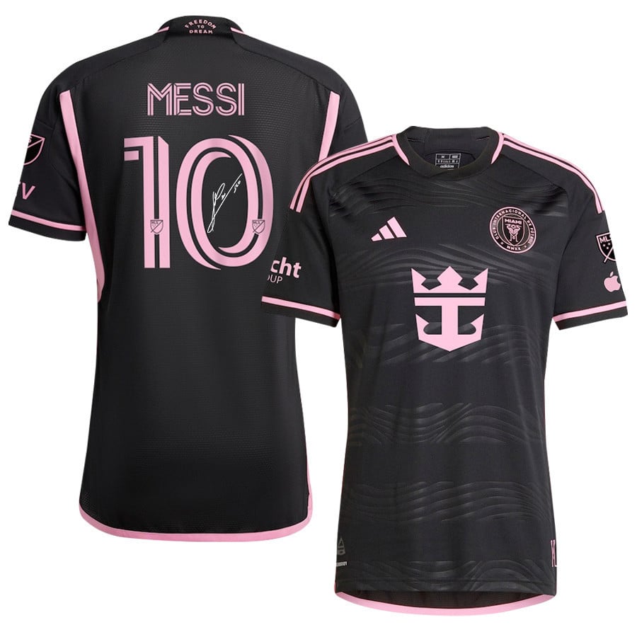 Lionel Messi 10 Signed Inter Miami FC 2024 La Noche Jersey - Men Player Version