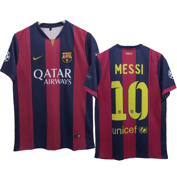 Lionel Messi Barcelona 2014-15 Home Men Jersey - Blue
