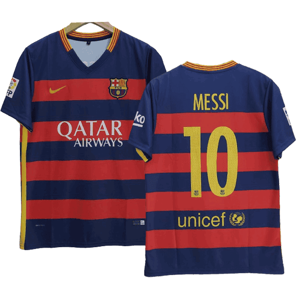 Lionel Messi Barcelona 2015-16 Home Men Jersey - Blue