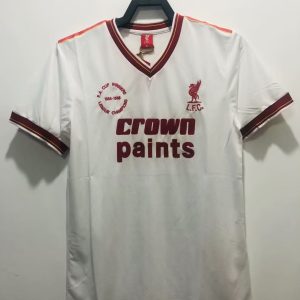 Liverpool 1985/86 Third Retro Men Jersey - White