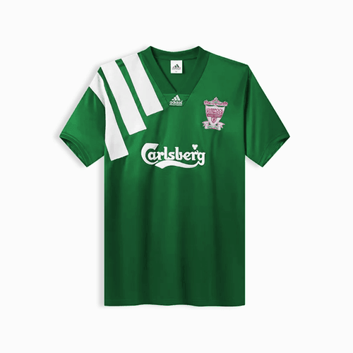 Liverpool 1992/93 Away Retro Men Jersey - Green