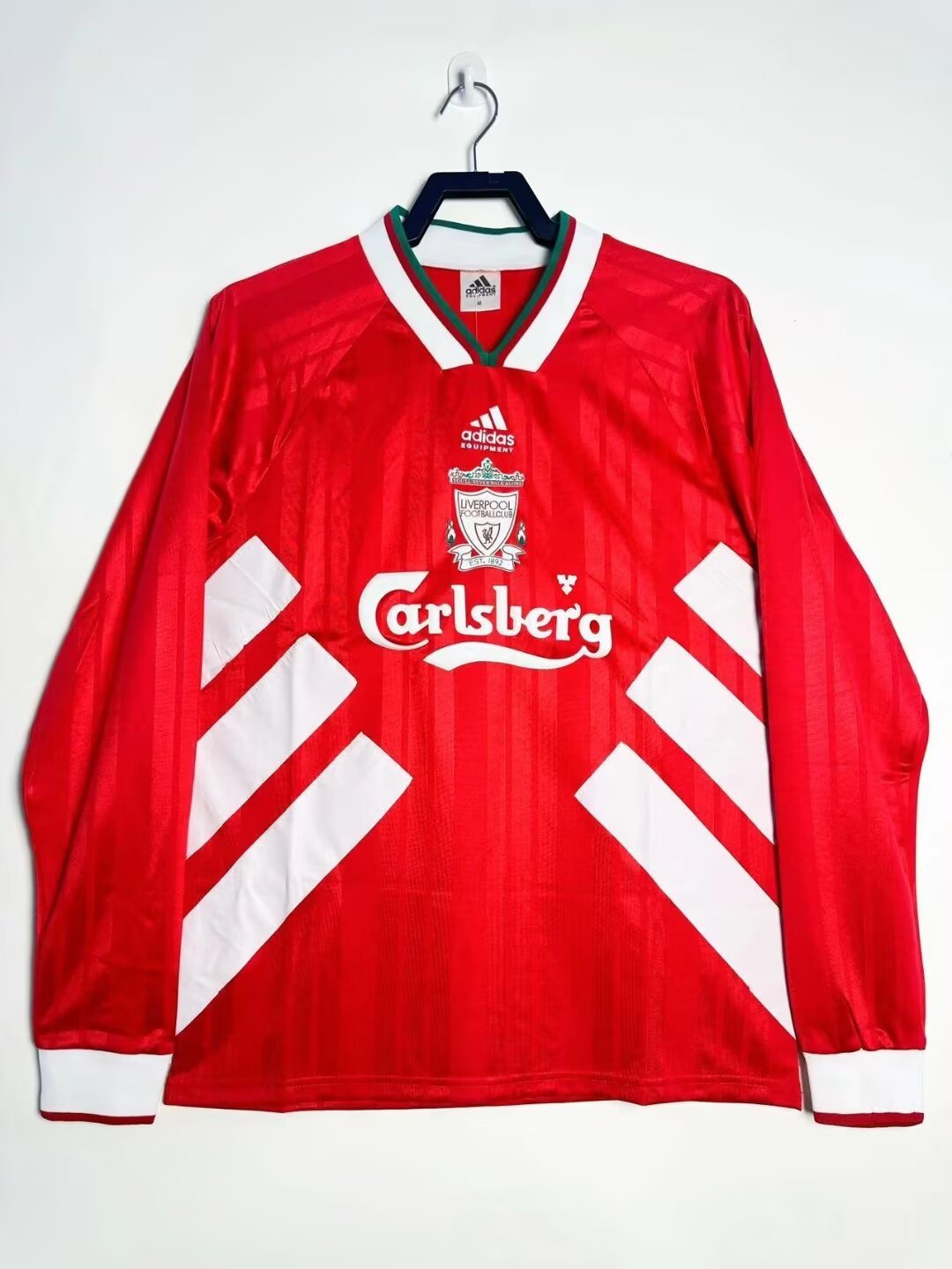 Liverpool 1993/95 Home Retro Long Sleeve Men Jersey – Red