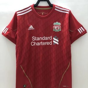 Liverpool 2010 Home Retro Men Jersey - Red