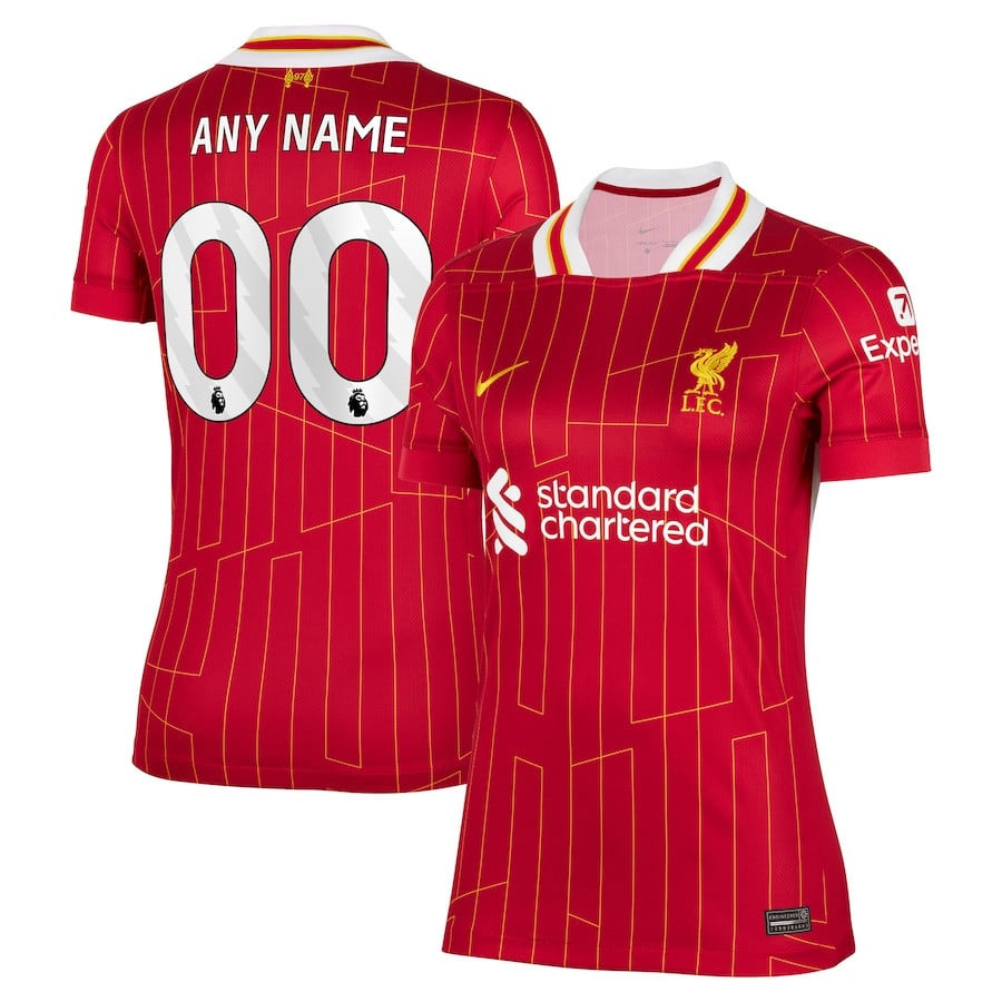 Liverpool 2024/25 Home Women Custom Jersey - Red