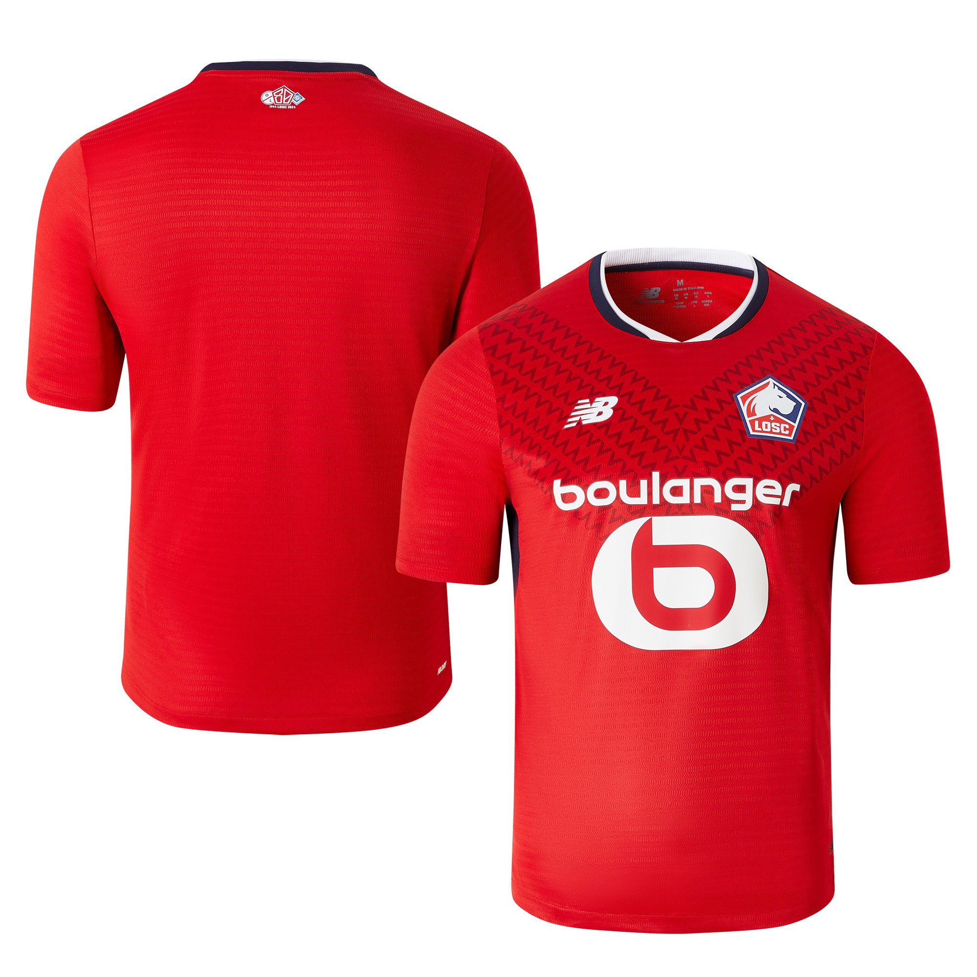 LOSC Lille 2024/25 Home Men Jersey - Red