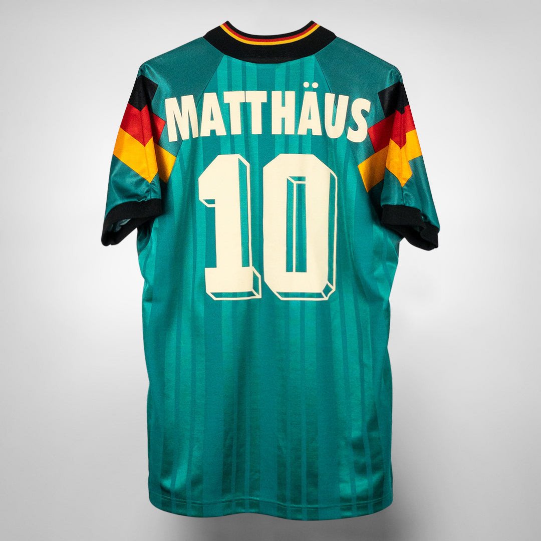Lothar Matthaus 10 Germany 1992-1994 Away Retro Jersey - Men