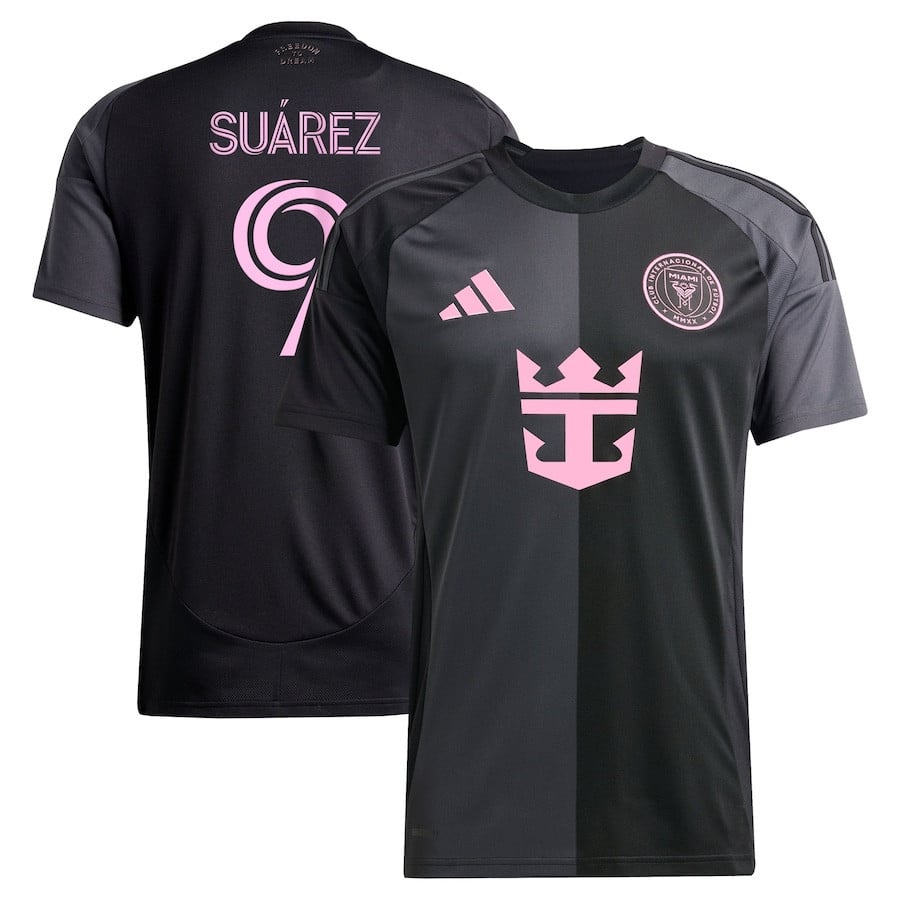 Luis Suarez 9 Inter Miami CF 2025 The Fortitude Kit Men Jersey - Black