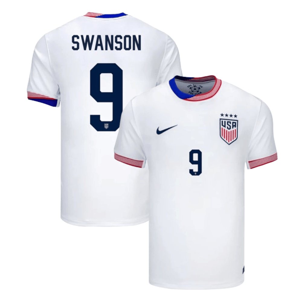 Mallory Swanson 9 USWNT 2024 American Classic Home Stadium Jersey - Men White