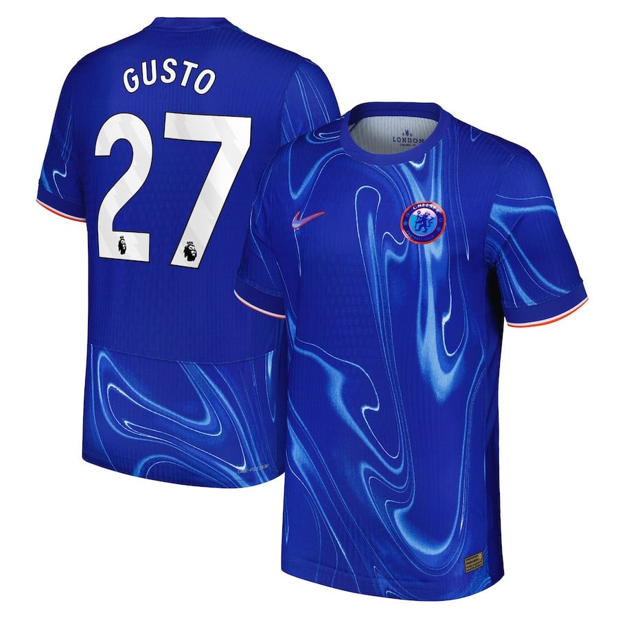 Malo Gusto 27 Chelsea 2024/25 Home Men Jersey - Blue