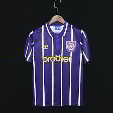 Manchester City 1993 Home Retro Men Jersey - Purple