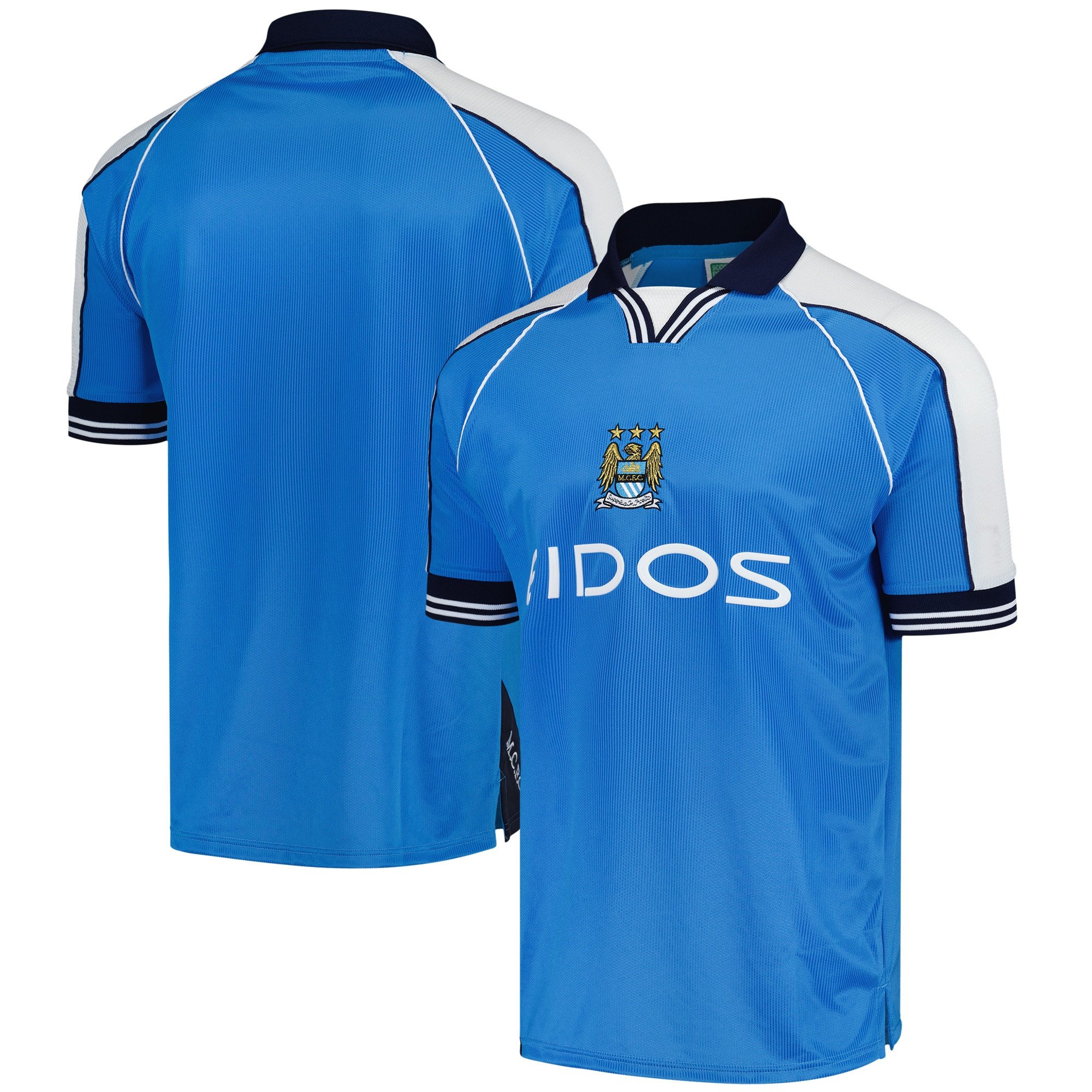 Manchester City 2000 Home Jersey - Men, Blue