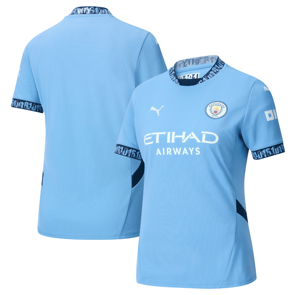 Manchester City 2024/25 Home Women Jersey - Light Blue