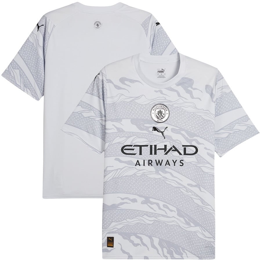 Manchester City Year Of The Dragon Men Jersey - White