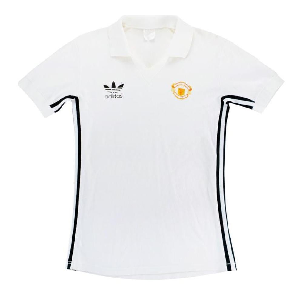 Manchester United 1980 Away Retro Men Jersey – White