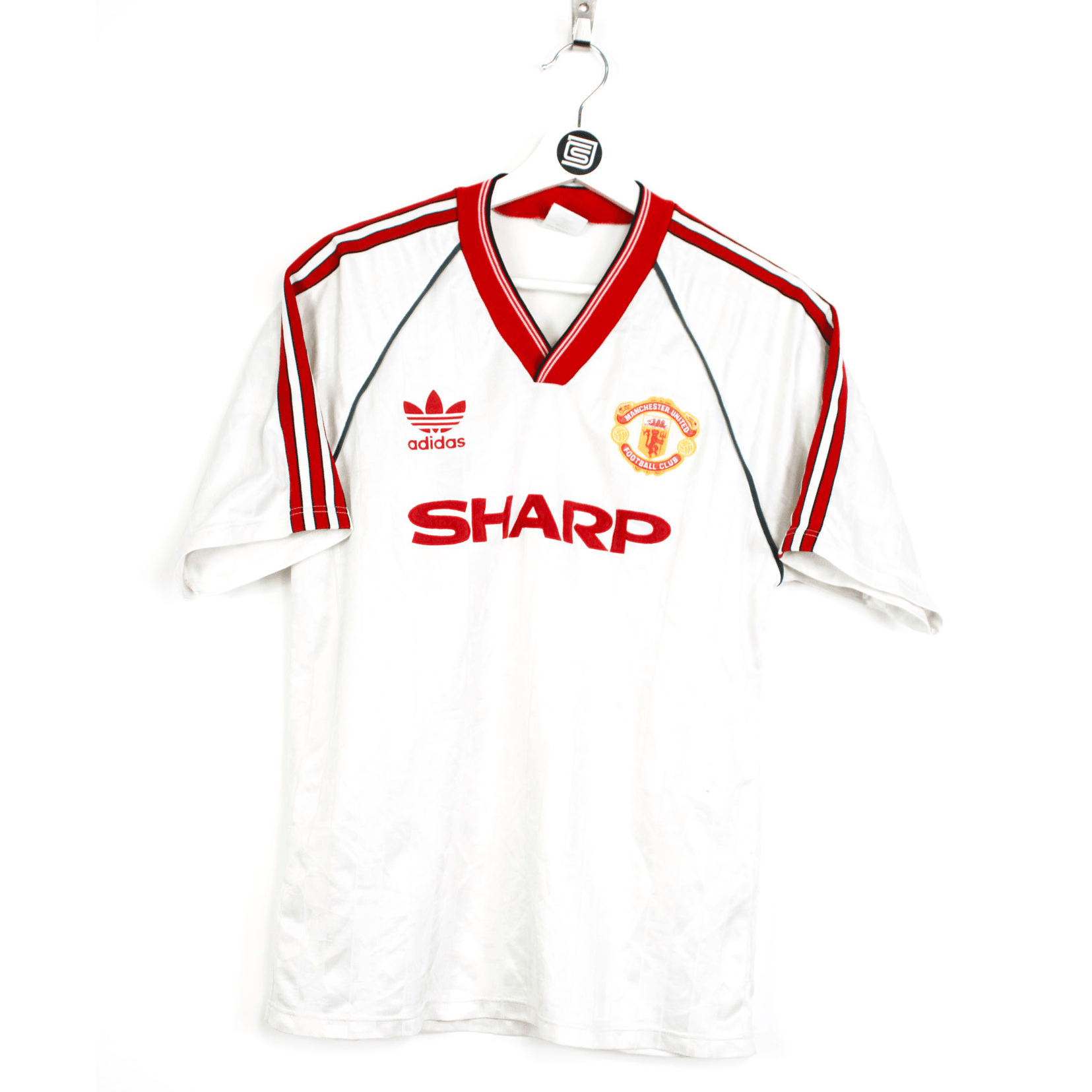 Manchester United 1988/89 Away Retro Men Jersey - White