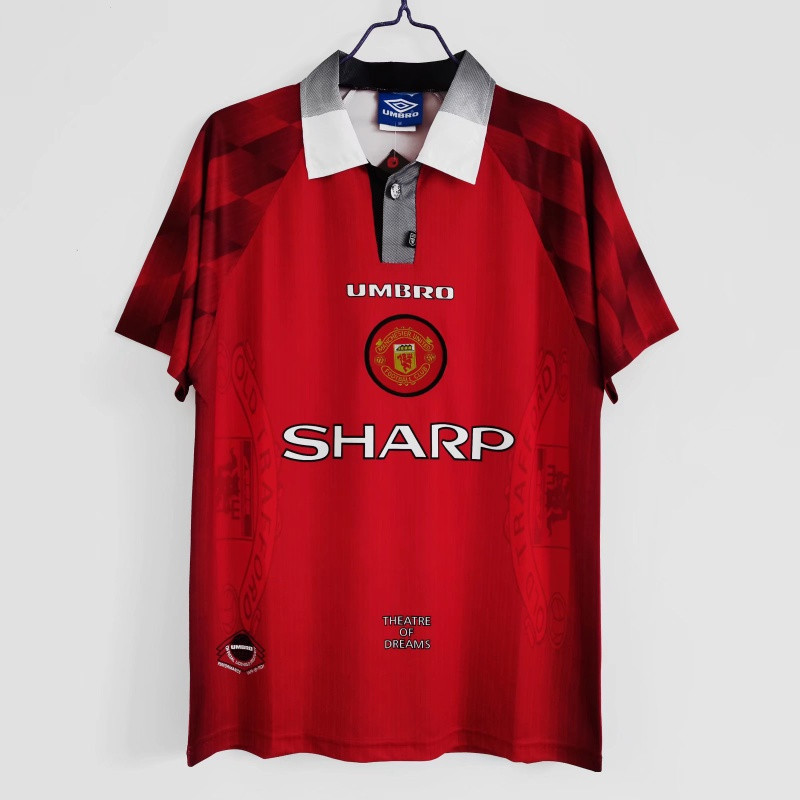 Manchester United 1996/97 Home Retro Men Jersey - Red