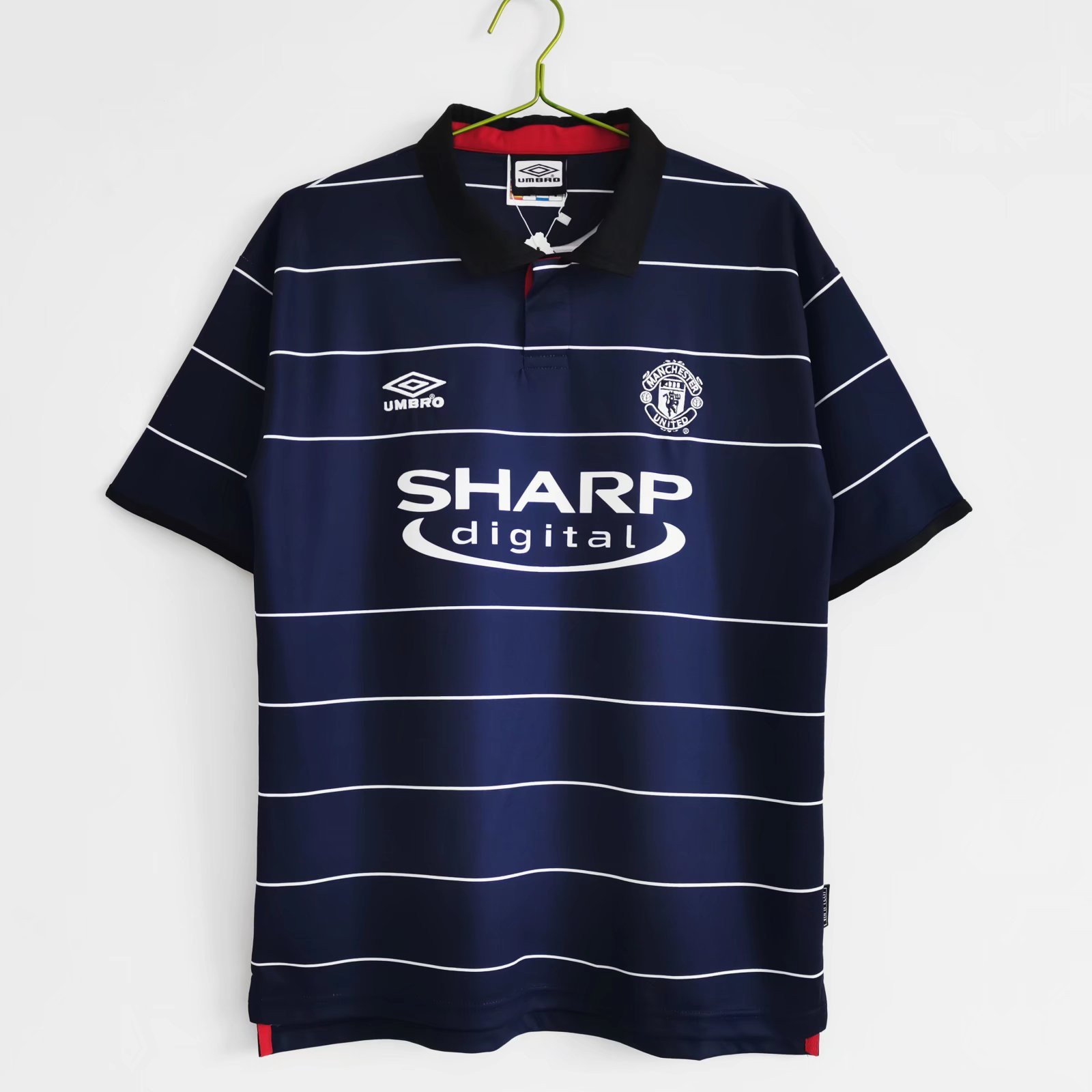 Manchester United 1999/2000 Away Retro Men Jersey - Navy
