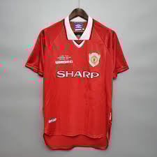 Manchester United 1999/2000 Home Retro Men Jersey - Red