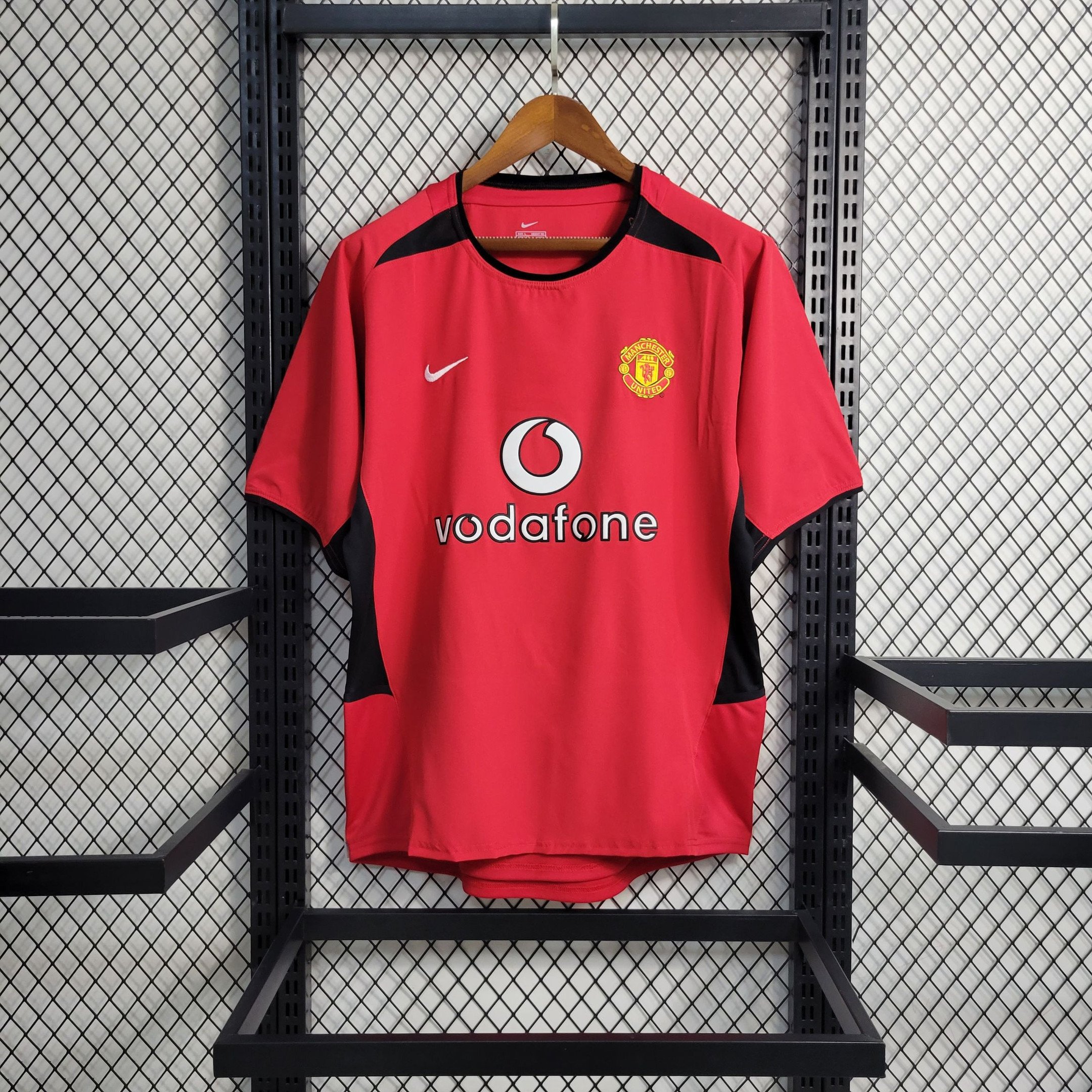 Manchester United 2002/04 Home Retro Men Jersey - Red
