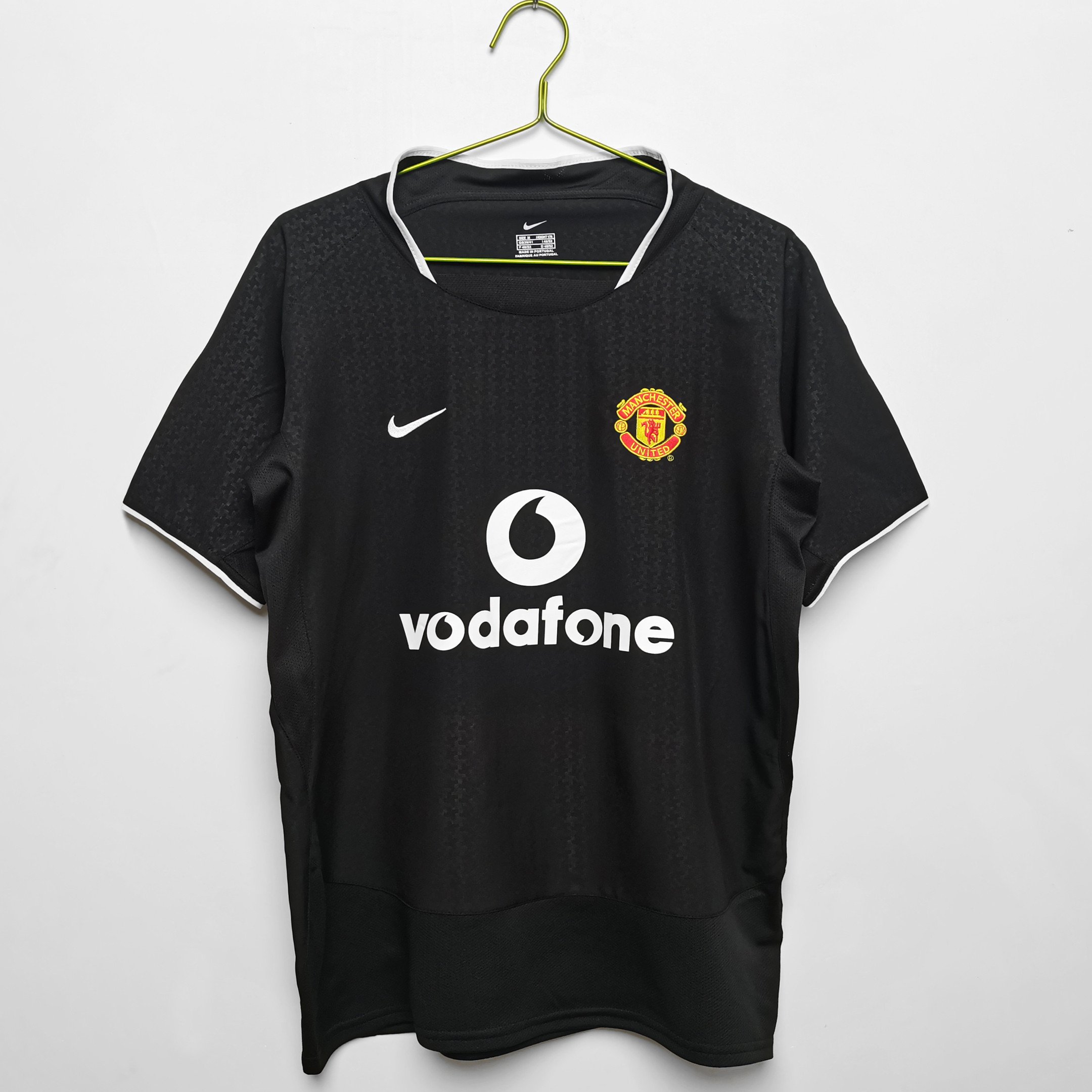 Manchester United 2003/05 Away Retro Men Jersey - Black