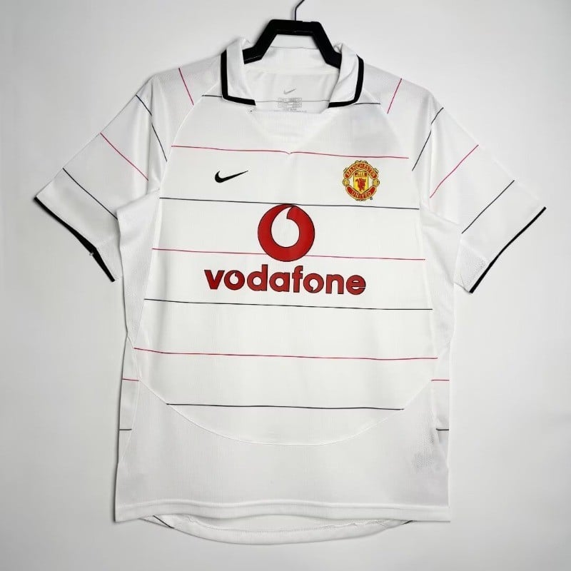 Manchester United 2004/06 Away Retro Men Jersey - White