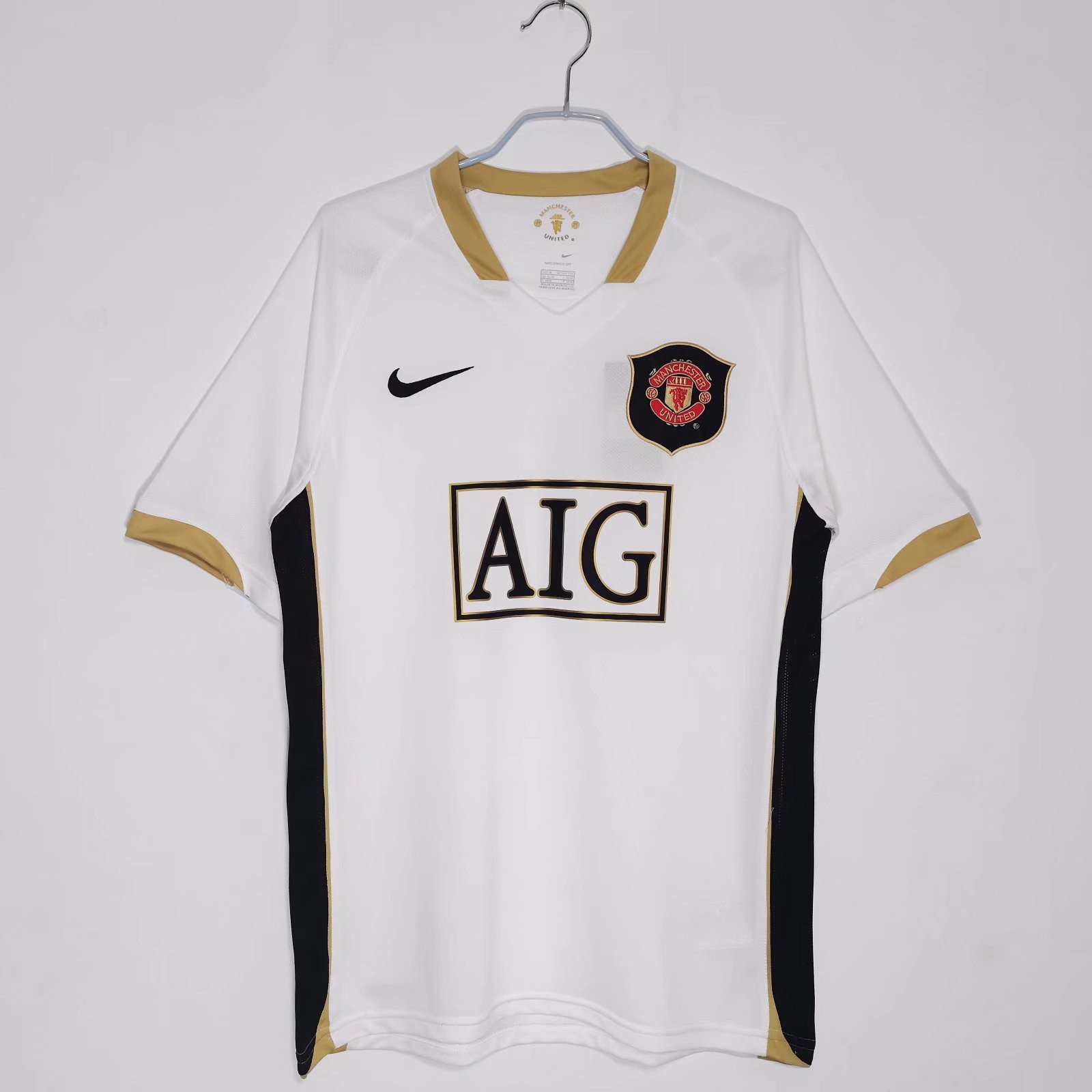 Manchester United 2006/07 Away Retro Men Jersey - White