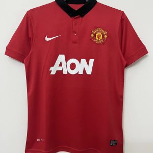 Manchester United 2013/14 Home Retro Men Jersey - Red