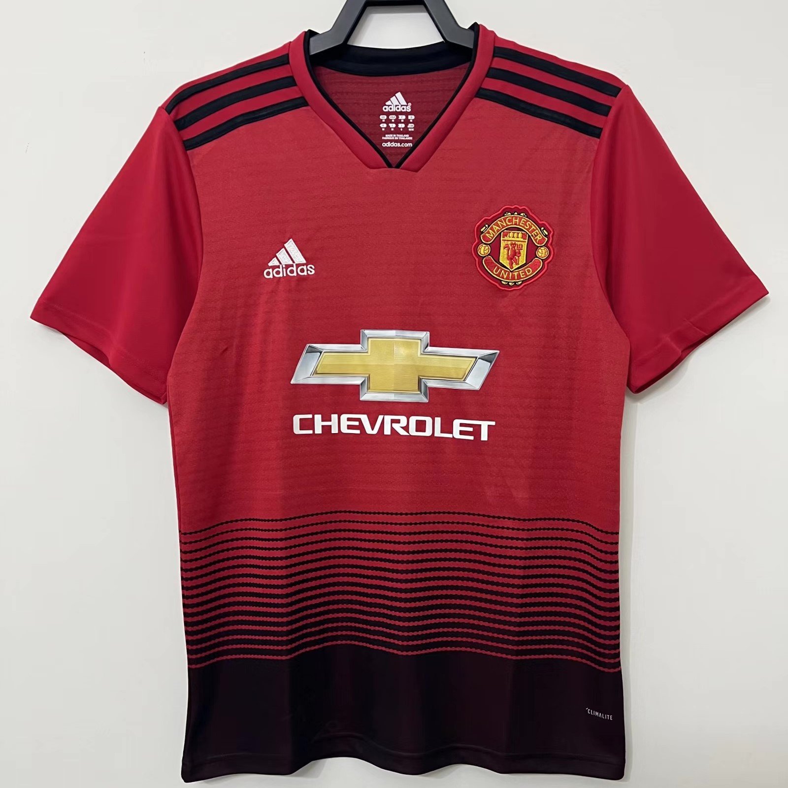 Manchester United 2018/19 Home Retro Men Jersey - Red