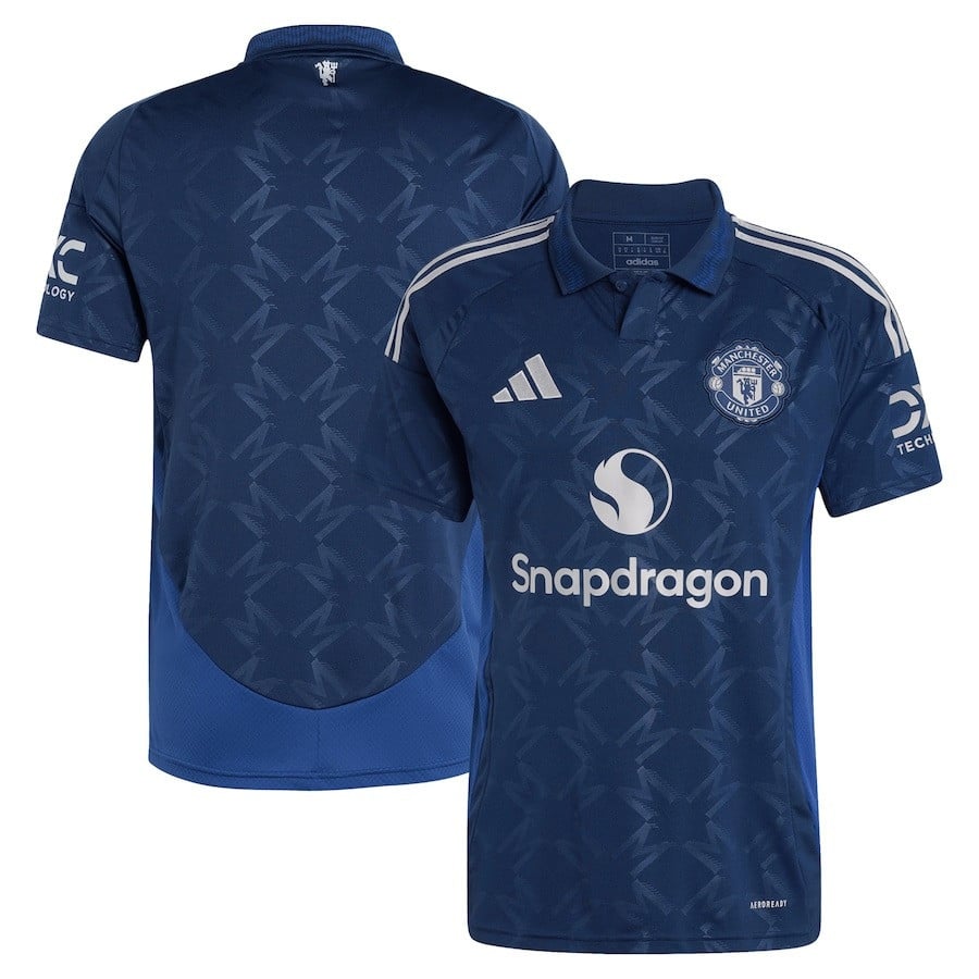 Manchester United 2024/25 Away Jersey - Men, Blue