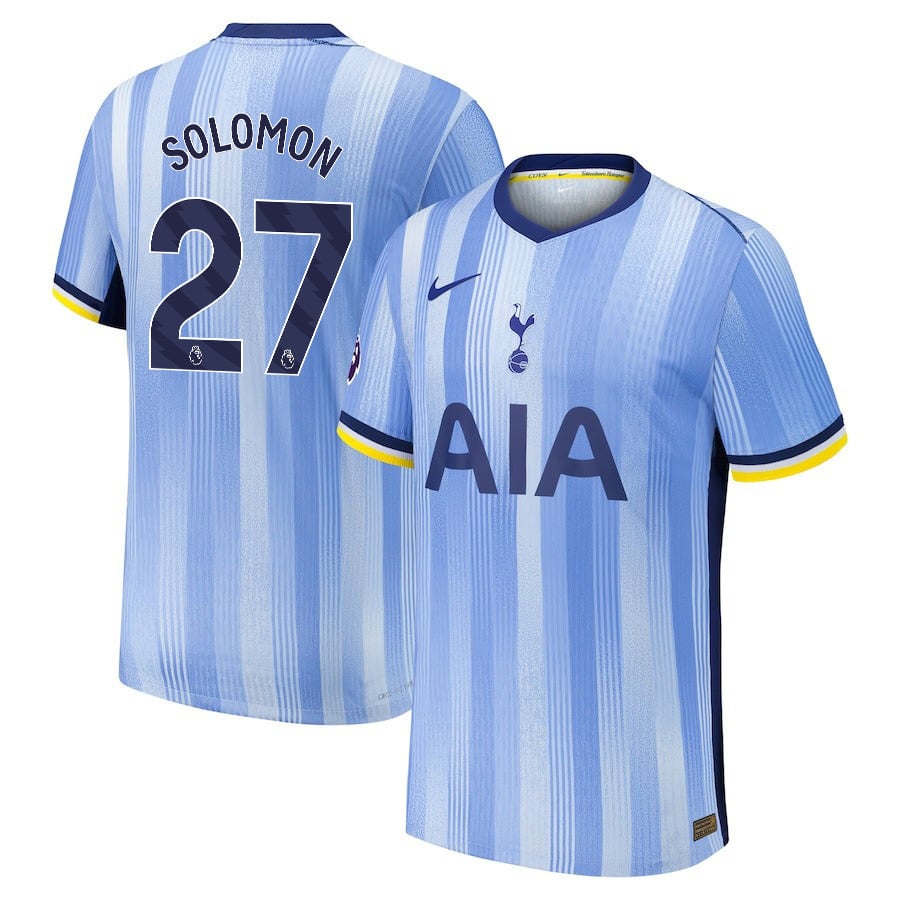 Manor Solomon 27 Tottenham Hotspur 2024/25 Away Men Jersey - Blue