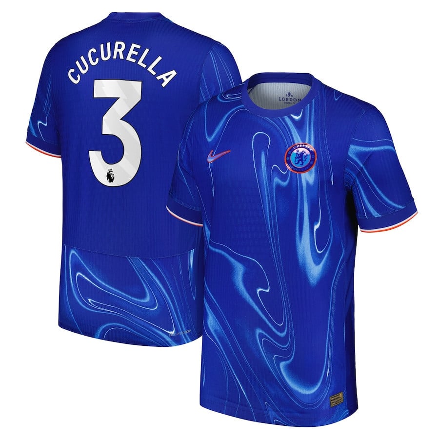 Marc Cucurella 3 Chelsea 2024/25 Home Men Jersey - Blue