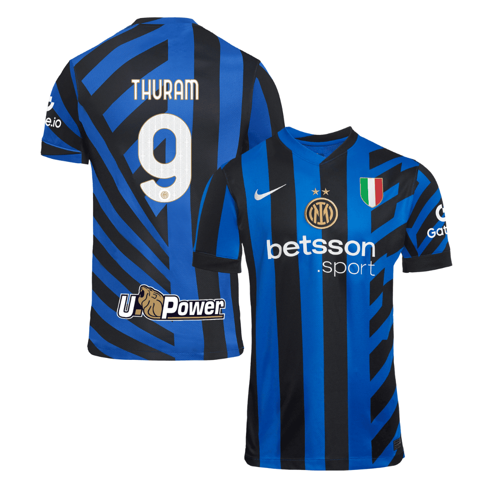 Marcus Thuram 9 Inter Milan 2024/25 Home Men Jersey - Blue