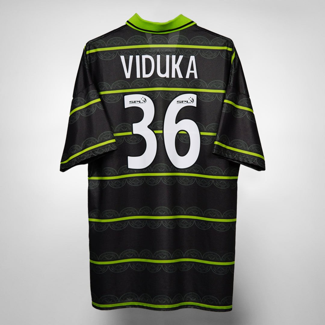 Mark Viduka 36 Celtic 1998-1999 Away Retro Jersey - Men