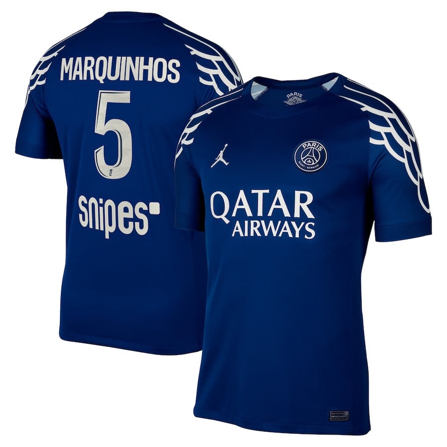 Marquinhos 5 Paris Saint-Germain 2024/25 Fourth Men Jersey - Dark Blue