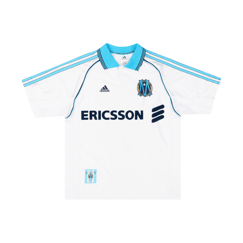 Marseille 1998/99 Home Retro Men Jersey - White