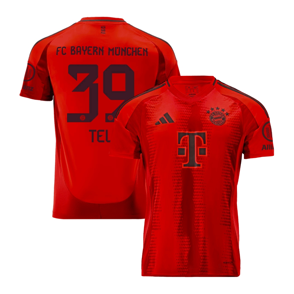 Mathys Tel 39 Bayern Munich 2024/25 Home Men Jersey - Red