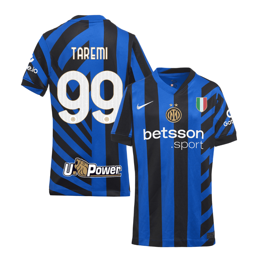Mehdi Taremi 99 Inter Milan 2024/25 Home YOUTH Jersey - Blue