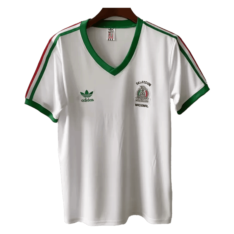 Mexico 1983 Away Retro Men Jersey - White