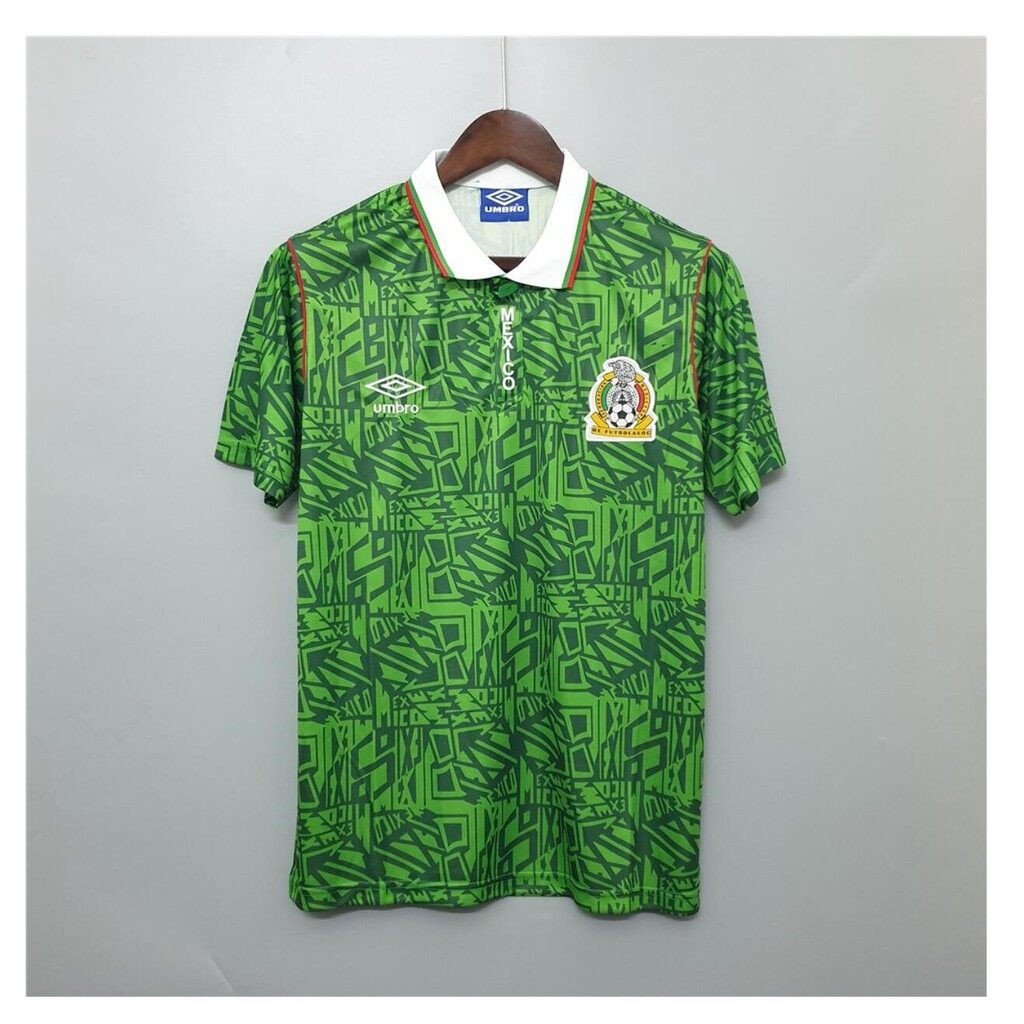 Mexico 1994 Home Retro Men Jersey - Green