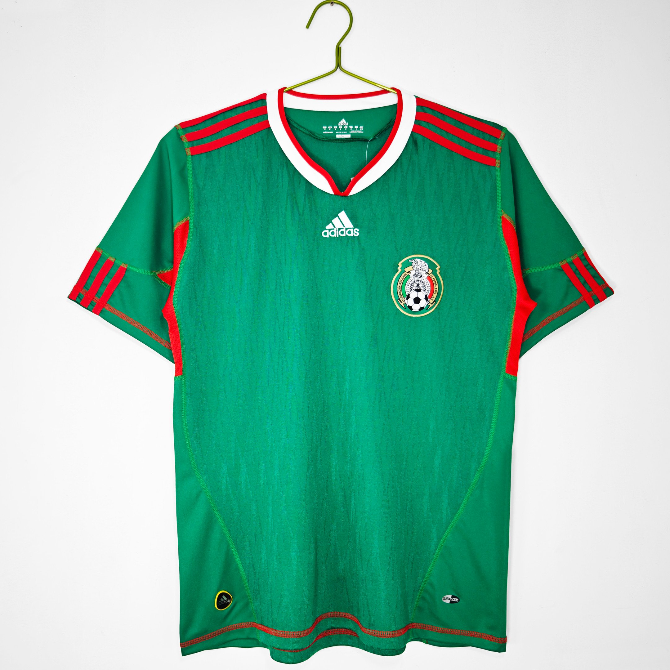 Mexico 2010 Home Retro Men Jersey - Green
