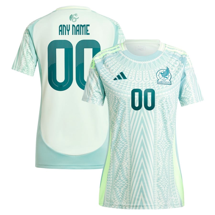 Mexico National Team 2024 Away Women Custom Jersey - Green