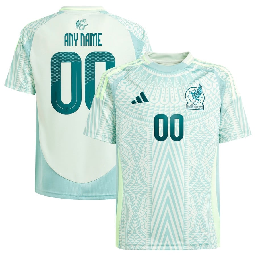 Mexico National Team 2024 Away YOUTH Custom Jersey - Green